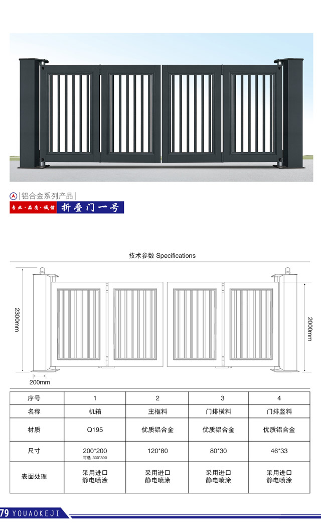 折疊門一號